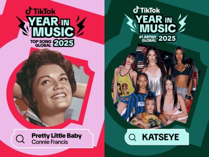 "Pretty Little Baby" e Katseye lideram a retrospectiva musical do TikTok em 2025