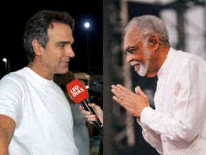 Tadeu Schmidt comenta homenagem a Gilberto Gil no Prêmio Multishow: "Merece!"