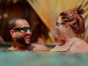 Tati Machado se declara ao marido no aniversário: “Me dá força todos os dias”