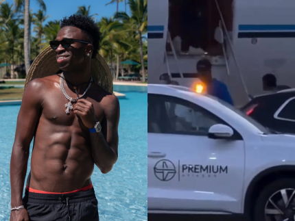 Vini Jr. deixa o Brasil em jato fretado rumo a Madri; saiba quanto custa o aluguel