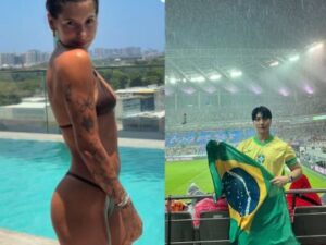 Ana Castela encanta influenciador sul-coreano em vídeo de biquíni: “Que linda solteira!”
