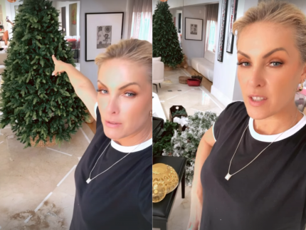 Já desmontou sua árvore de Natal? Ana Hickmann atrasa e mostra decoração