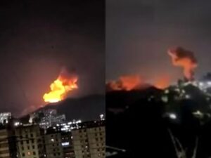 Caracas amanhece sob explosões; imprensa internacional aponta ataque ordenado por Trump