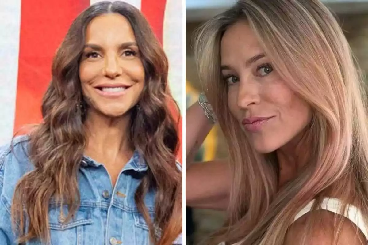 fotomontagem de ivete sangalo e luana piovani