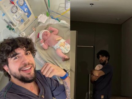 Nattan compartilha primeiras 24 horas da filha, Zuza: "Vivendo intensamente o maior amor"