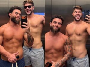 Álvaro Xaro e Sergio Mota aparecem juntos em registros e levantam rumores na web