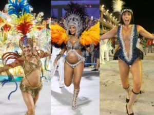 Bebês "pé quente": Lore Improta e outras famosas que desfilaram grávidas foram campeãs no Carnaval