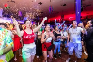 Carnaval em clube no Rio de Janeiro