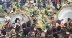 Integrante da Grande Rio passa mal na frente dos jurados e é socorrida