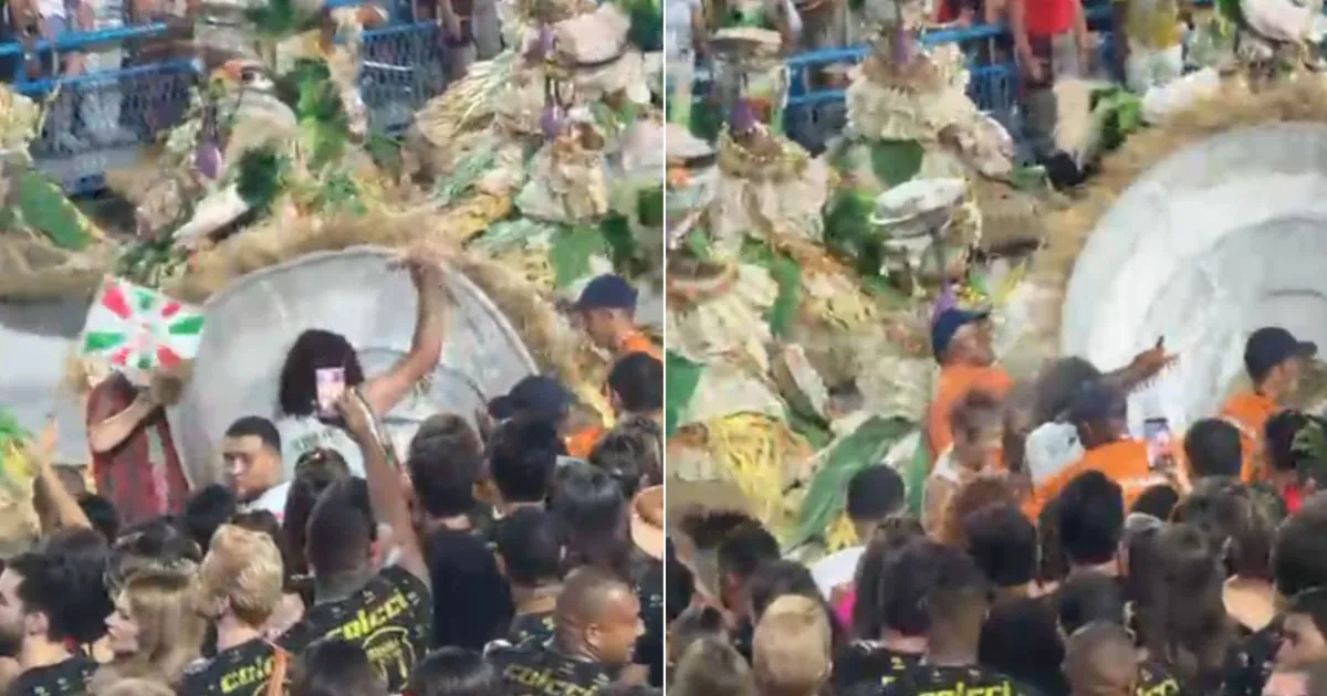 Integrante da Grande Rio passa mal na frente dos jurados e é socorrida