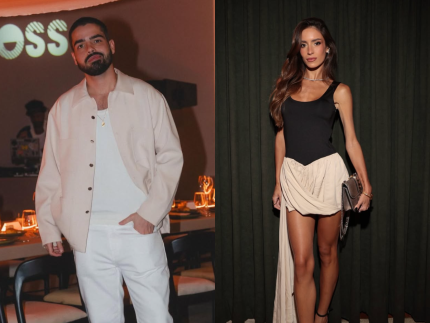 Galã do momento! João Silva é flagrado aos beijos com influenciadora na Sapucaí