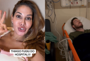 Maíra Cardi revela que Thiago Nigro fugiu do hospital: "Não conseguia nem abrir o olho"