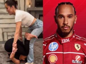 Voz misteriosa em vídeo de Kim Kardashian reacende suspeitas de affair com Lewis Hamilton