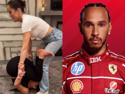 Voz misteriosa em vídeo de Kim Kardashian reacende suspeitas de affair com Lewis Hamilton