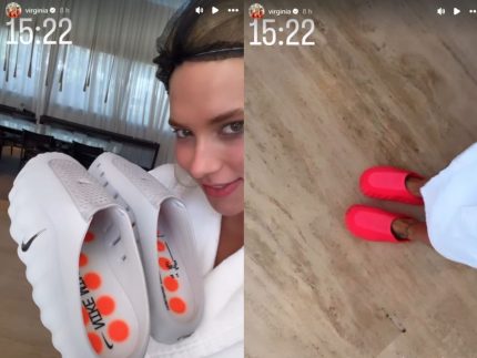 Virginia usa calçado antiestresse dado por Vini Jr. antes de estreia na Sapucaí; saiba quanto custa