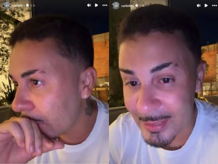Carlinhos Maia se emociona ao falar do ex-marido Lucas Guimarães