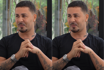 Carlinhos evita falar sobre polêmica com Lucas Guedez e admite que convive com bajuladores