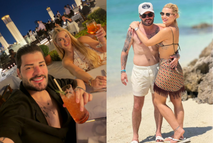 Dupla de Benuto, Guilherme e esposa abrem álbum de fotos da lua de mel na Ásia