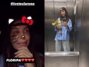 Ivete recebe alta após cirurgia e mostra recepção dos filhos em casa