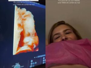 Léo Santana acompanha Lore Improta em ultrassom e brinca: “É minha cara”