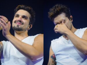 Com Allianz Parque lotado, Luan Santana se emociona ao comemorar aniversário em estreia de turnê; veja vídeos