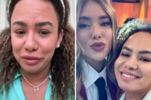 Virginia e a babá Vilmeci