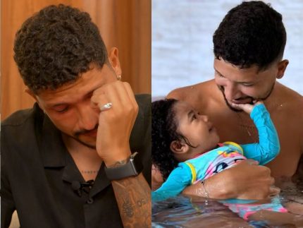 Yuri Lima relembra pausa no futebol para acompanhar crescimento da filha: "Não me arrependo"