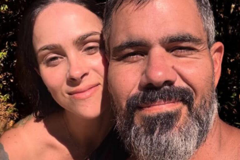 leticia e juliano cazarré juntinhos