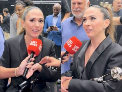 Tata Werneck diz estar “desesperada” com nova novela: “Tô destoando do elenco”