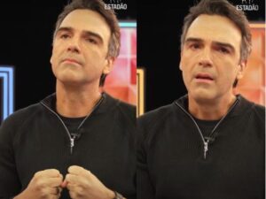 Emocionado, Tadeu Schmidt vai às lágrimas ao relembrar legado de Oscar Schmidt